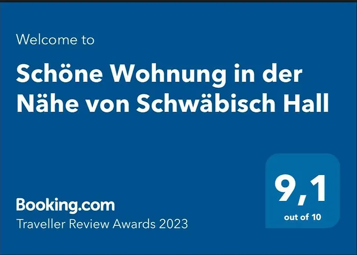 Schoene Wohnung In Der Naehe Von Schwaebisch Hall
